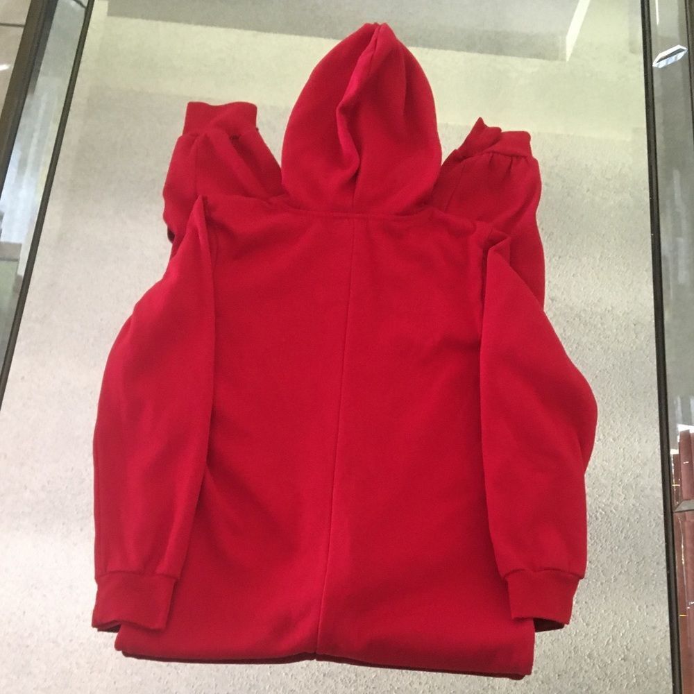 Forever 21 Girls Red #Elfie Onesie - Picture 4 of 4